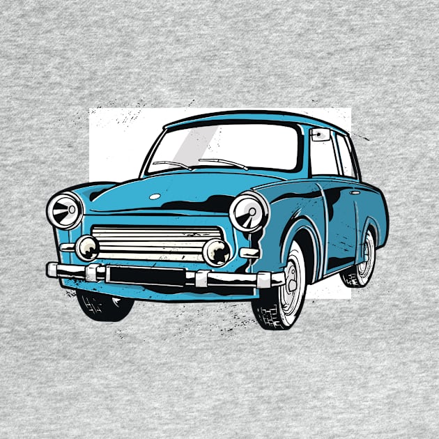 Trabant 601 (light blue) by GetThatCar